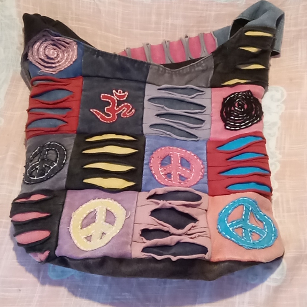 Cross body hobo bag purse